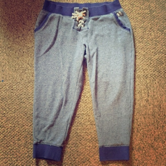 victorias secret Pants - Victoria's Secret Capri jogger sweat pants